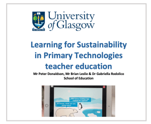 CoDesignS ESD Toolkit Case Studies [English] - University of Glasgow